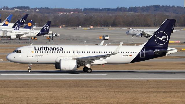 D-AINR:Airbus A320:Lufthansa